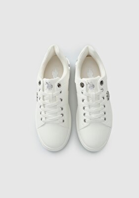 U.S. Polo Assn. Also Beyaz Kadın Sneaker