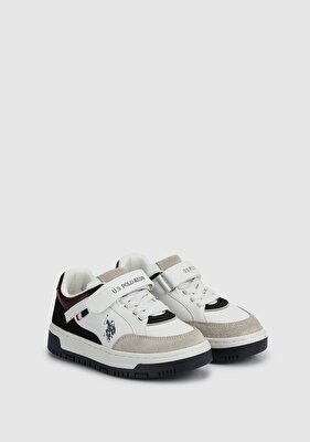 U.S. Polo Assn. Valverde Beyaz Deri Erkek Çocuk Sneaker