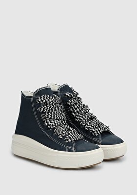 Converse Chuck Taylor All Star Move HI Into The Void Lacivert Kadın Sneaker A10439C
