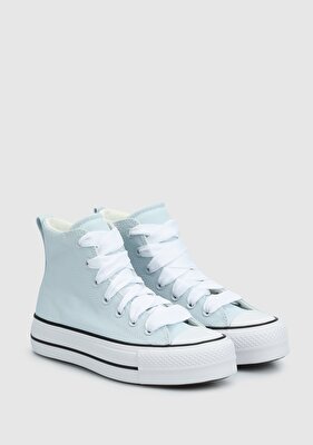 Converse Chuck Taylor All Star Puff Lift HI Mavi Kadın Sneaker A10452C