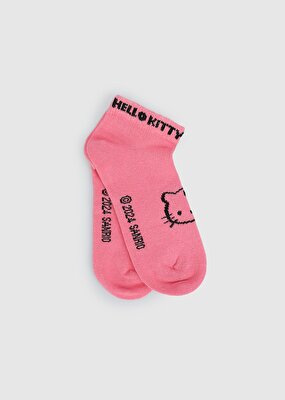 Hello Kitty Pembe  Hello Kitty Pembe Patik Çorap 27-30