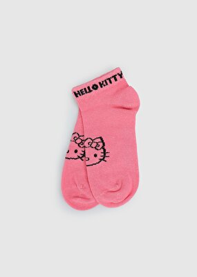 Hello Kitty Pembe  Hello Kitty Pembe Patik Çorap 27-30