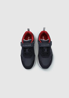 U.S. Polo Assn. Habe Lacivert Deri Erkek Çocuk Sneaker