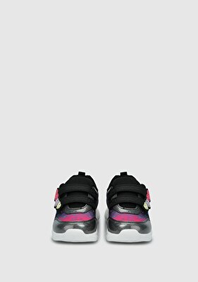 Lumberjack Bow Siyah Kız Çocuk Sneaker