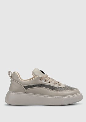 Provoq Bej Kadın Sneaker