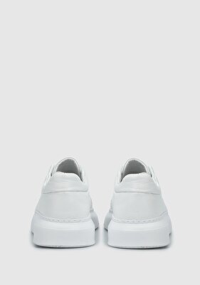 Provoq Beyaz Deri Erkek Sneaker