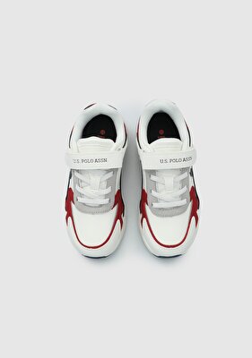 U.S. Polo Assn. Krenas Beyaz Erkek Çocuk Sneaker