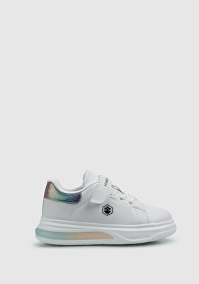 Lumberjack Poli Beyaz Kız Çocuk Sneaker