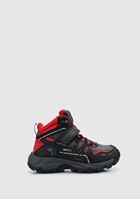 Joma Utah Jr 2401 Black Red Siyah Unisex Spor Ayakkabısı Jutahw2401V 
