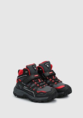 Joma Utah Jr 2401 Black Red Siyah Unisex Spor Ayakkabısı Jutahw2401V 