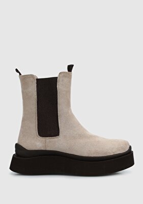 Provoq Bej Kadın Bootie