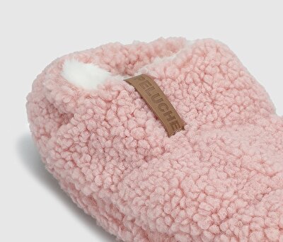 PELUCHE Pembe Kadın Ev Terliği