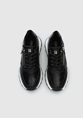 Provoq Siyah Kadın Sneaker
