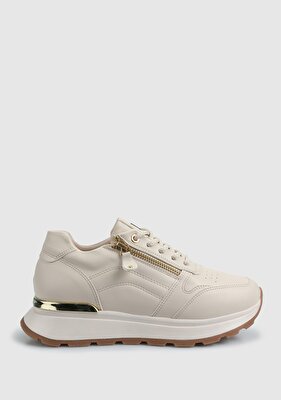 Provoq Bej Kadın Sneaker