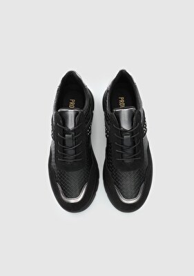Provoq Siyah Kadın Sneaker