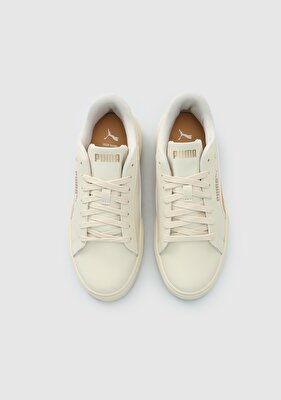 Puma Smash Platform V3 Bej Kadın Sneaker 39075819 