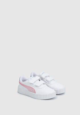 Puma Carina 3.0 Blurry Dreamsv Ps Beyaz Kız Çocuk Sneaker 40060901 