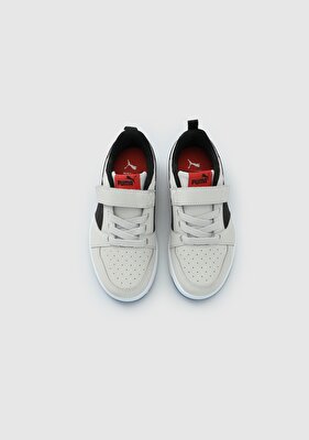 Puma Puma Rebound V6Lomıd90Sac+Ps Gri Erkek Çocuk Sneaker 40063801 