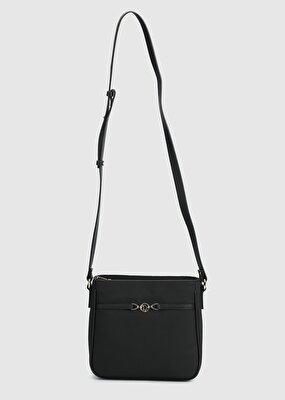 U.S. Polo Assn. Siyah Kadın Çapraz Çanta