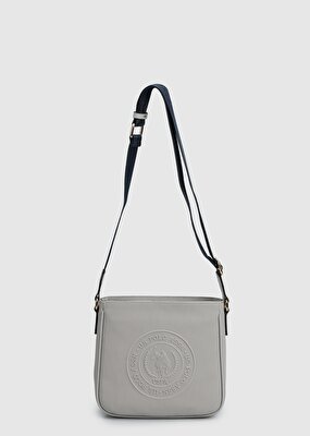 U.S. Polo Assn. Gri Kadın Çapraz Çanta