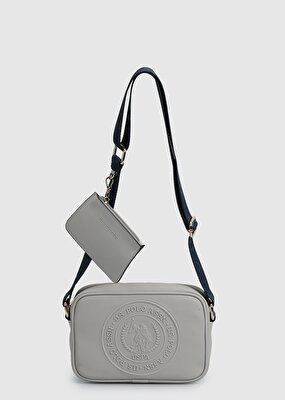 U.S. Polo Assn. Gri Kadın Çapraz Çanta