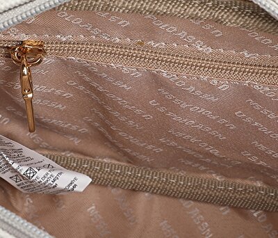 U.S. Polo Assn. Gri Kadın Çapraz Çanta
