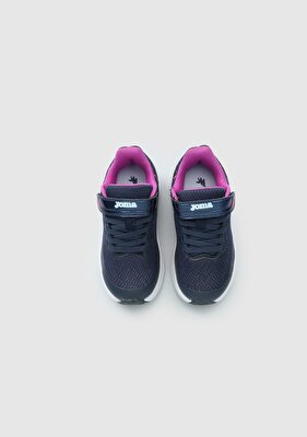 Joma Super Cross Jr 2533 Marıno Fucsıa Lacivert Kız Çocuk Koşu Ayakkabısı Jcross2533V 