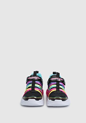 Skechers 303252L BKMT FLUTTER HEART LİGHTS  -  RAİNBOW BESTİE