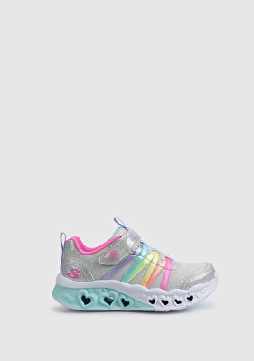 Skechers 303252L SMLT FLUTTER HEART LİGHTS  -  RAİNBOW BESTİE