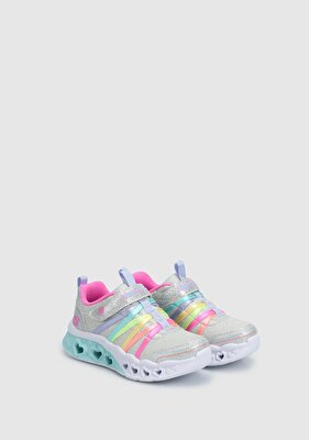 Skechers 303252L SMLT FLUTTER HEART LİGHTS  -  RAİNBOW BESTİE