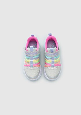 Skechers 303252L SMLT FLUTTER HEART LİGHTS  -  RAİNBOW BESTİE