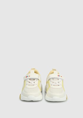Kiddo Krem Kız Çocuk Sneaker