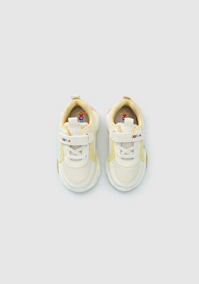 Kiddo Krem Kız Çocuk Sneaker