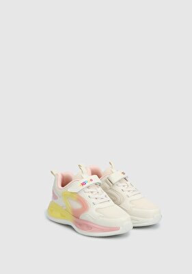 Kiddo Krem Kız Çocuk Sneaker