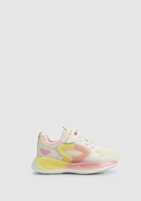 Kiddo Krem Kız Çocuk Sneaker
