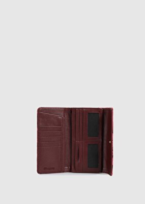 Provoq Siyah  Provoq 523 bordo Cüzdan