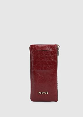 Provoq Bordo  Provoq AD1024 Zeyna Bordo Cüzdan