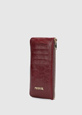 Provoq Bordo  Provoq AD1024 Zeyna Bordo Cüzdan