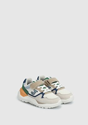 Joma 3080 Jr 2516 Beıge Grıs Multi Erkek Çocuk Sneaker J3080S2516V 