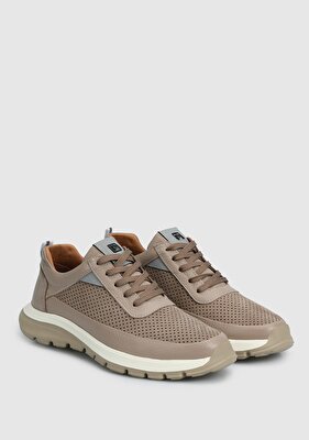 Provoq Kum Deri Erkek Sneaker