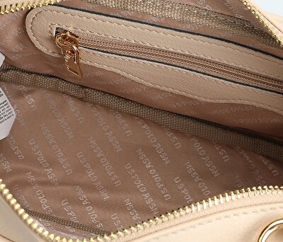 U.S. Polo Assn. Bej Kadın Omuz Çantası