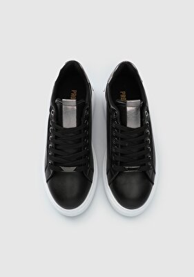 Provoq Siyah Kadın Sneaker