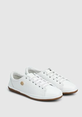 U.S. Polo Assn. Jojo Beyaz Deri Kadın Sneaker