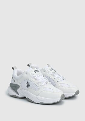 U.S. Polo Assn. Maybe Beyaz Kadın Sneaker