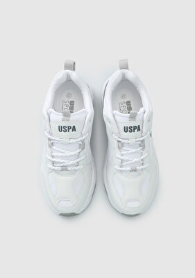 U.S. Polo Assn. Maybe Beyaz Kadın Sneaker