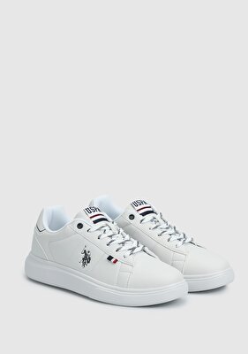 U.S. Polo Assn. Ares Beyaz Erkek Sneaker
