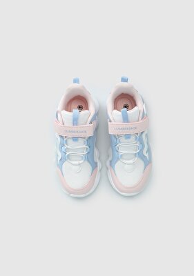 Lumberjack Grande Beyaz Deri Kız Çocuk Sneaker