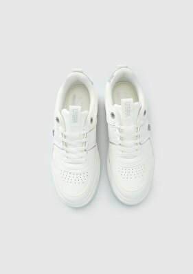 U.S. Polo Assn. Clarke Beyaz Kadın Sneaker