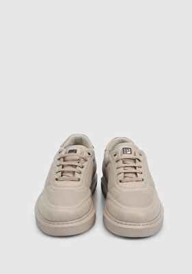 Provoq Vizon Deri Kadın Sneaker