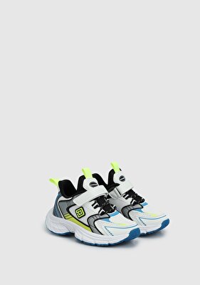 PEPINO Beyaz-Fosforlu  Sneaker